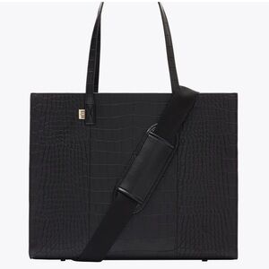 Beis Large Work Tote Bag Croc